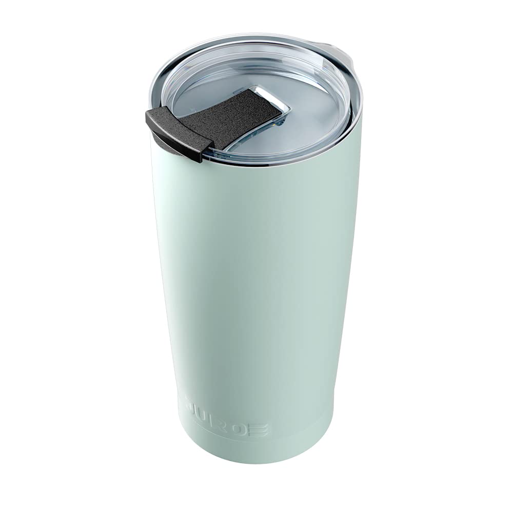 20 oz Stainless Steel Vacuum Insulated Tumbler with Lid and Straw T723164