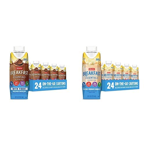 Breakfast Essentials Ready-to-Drink 8 FL OZ Cartons Pack of 24 D20409