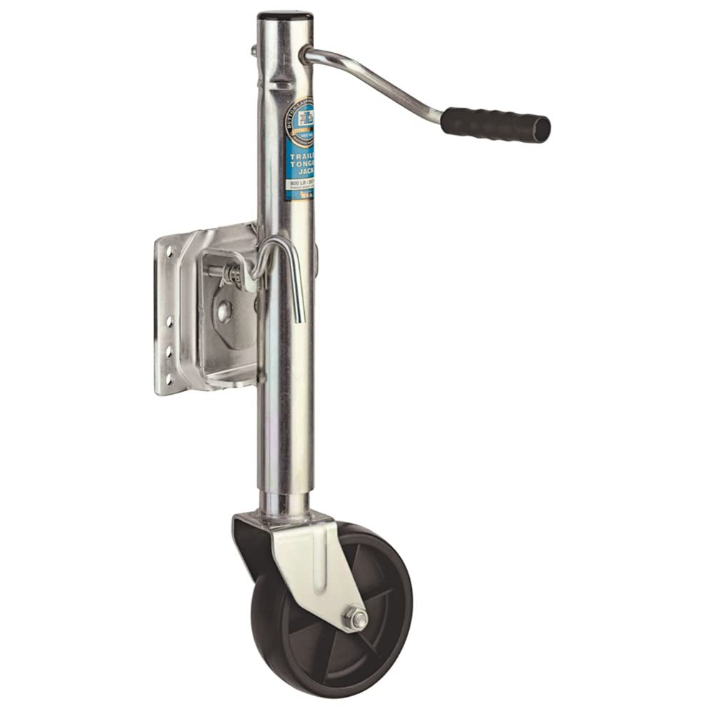 Swivel Marine Tongue Jack 1000 lb Capacity 10" Travel 6" Wheel K4516