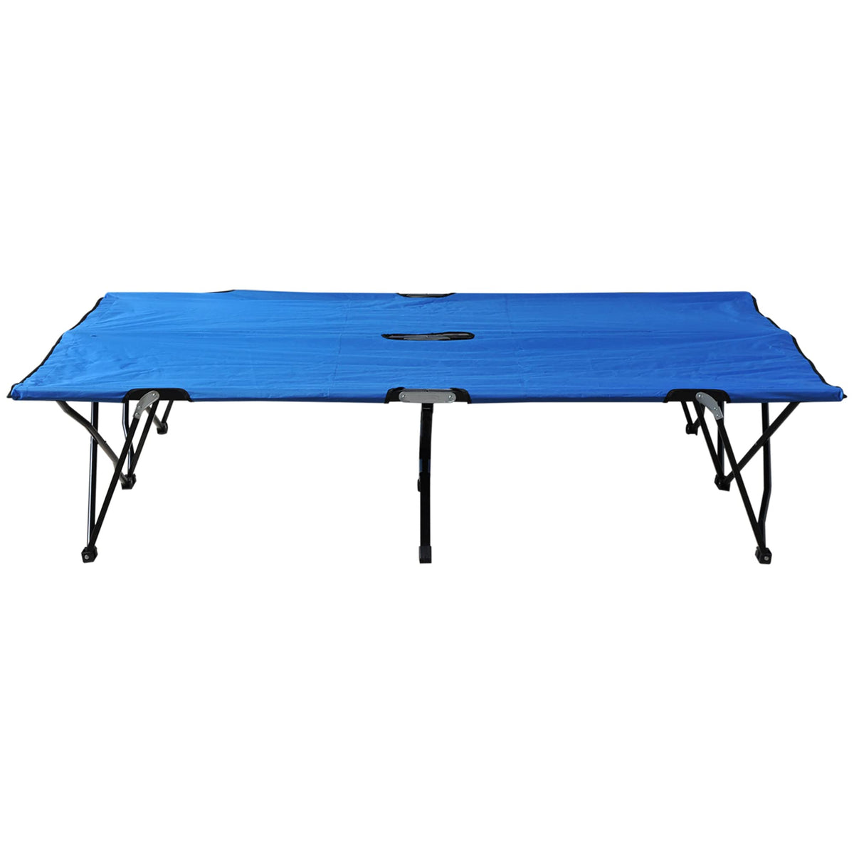 2 Person Folding Camping Cot with Carry Bag I980
