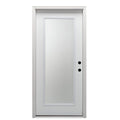 Primed Fiberglass Left Hand In-Swing Prehung Front Door 30" x 80" T964
