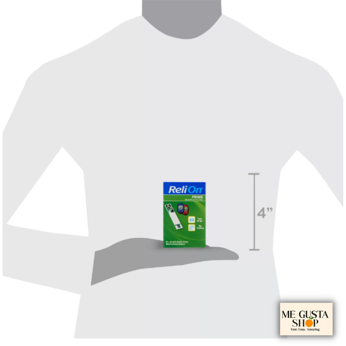 Blood Glucose Test Strips, 50 Count G434