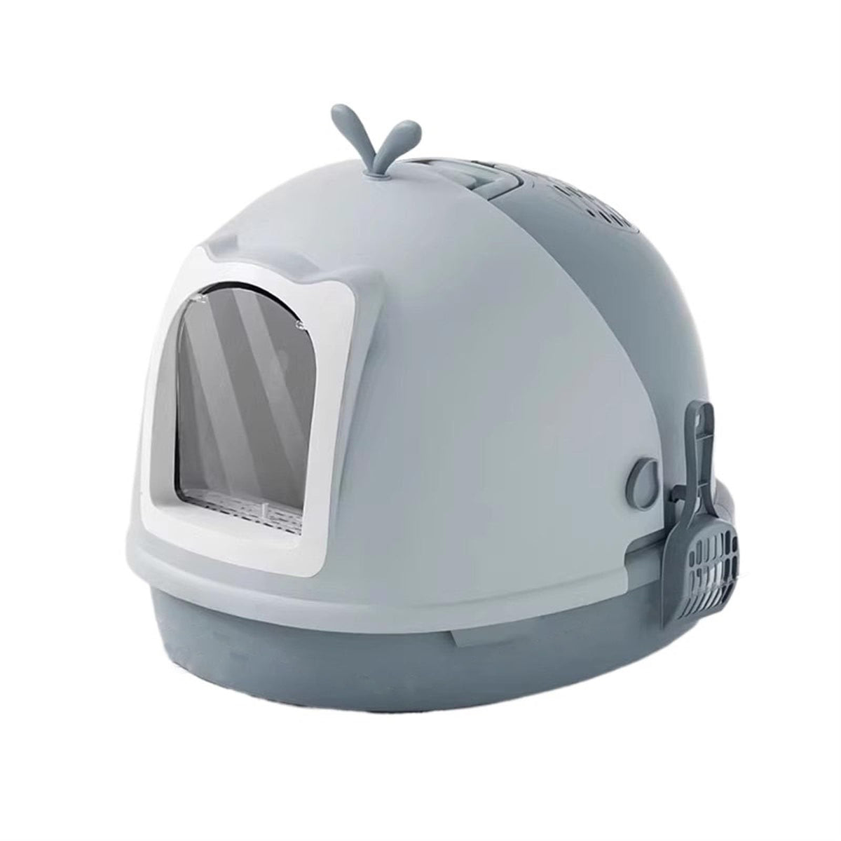 Covered Cat Litter Box with Scoop L4521
