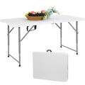 4 Foot Portable Heavy Duty Plastic Folding Table G3212
