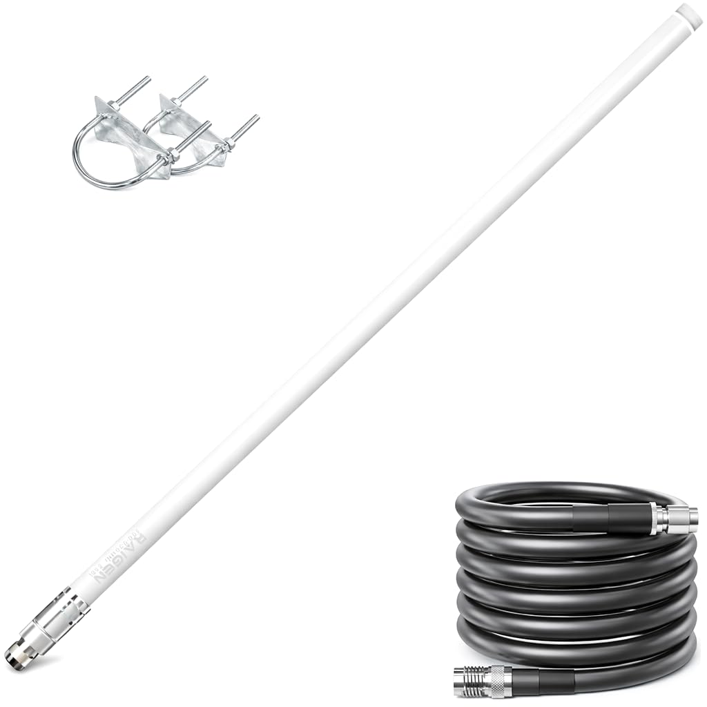 8 dBi LoRa 915 MHz Outdoor Omni-Directional Antenna with 5ft Cable N755723