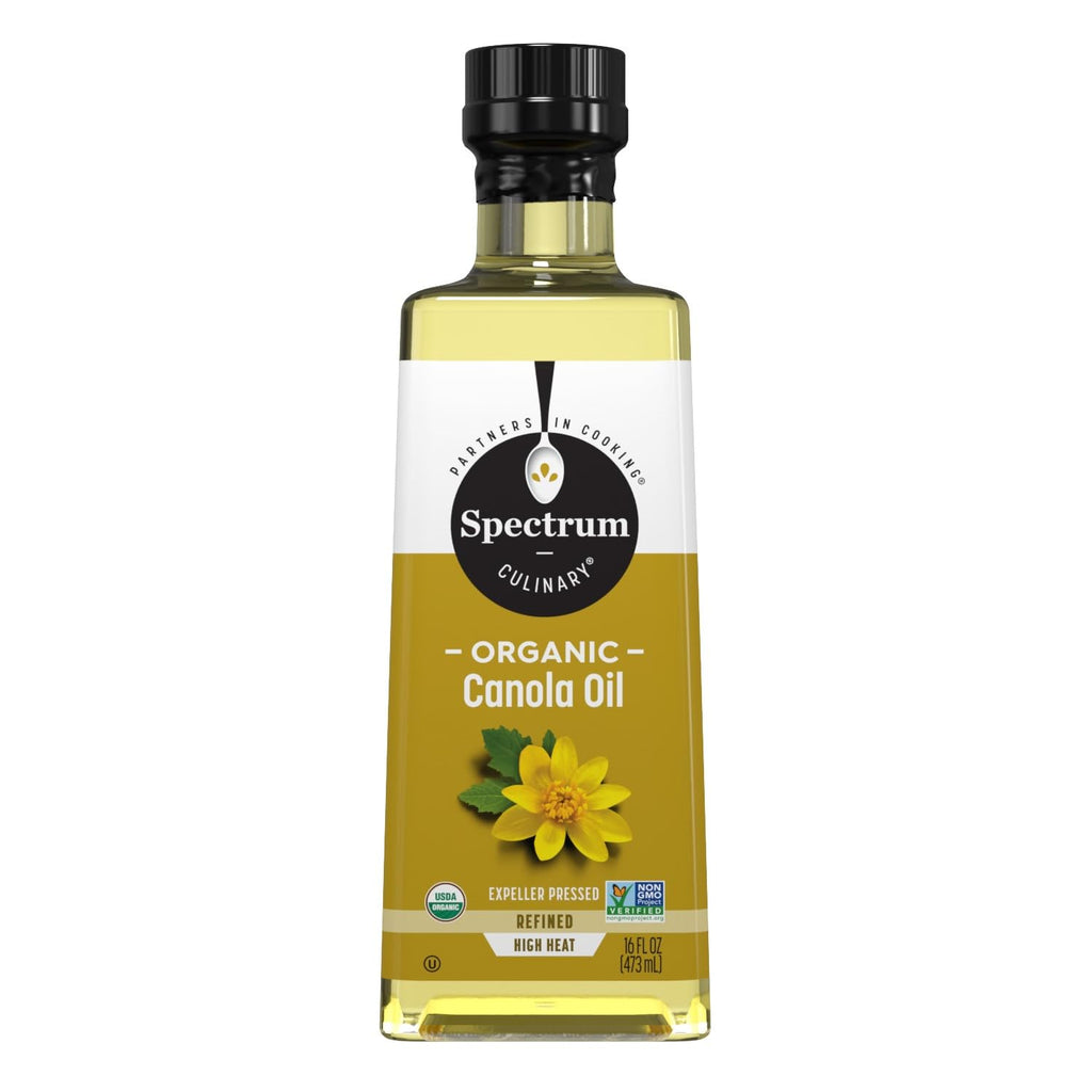 Organic Refined Canola Oil, 16 oz W812