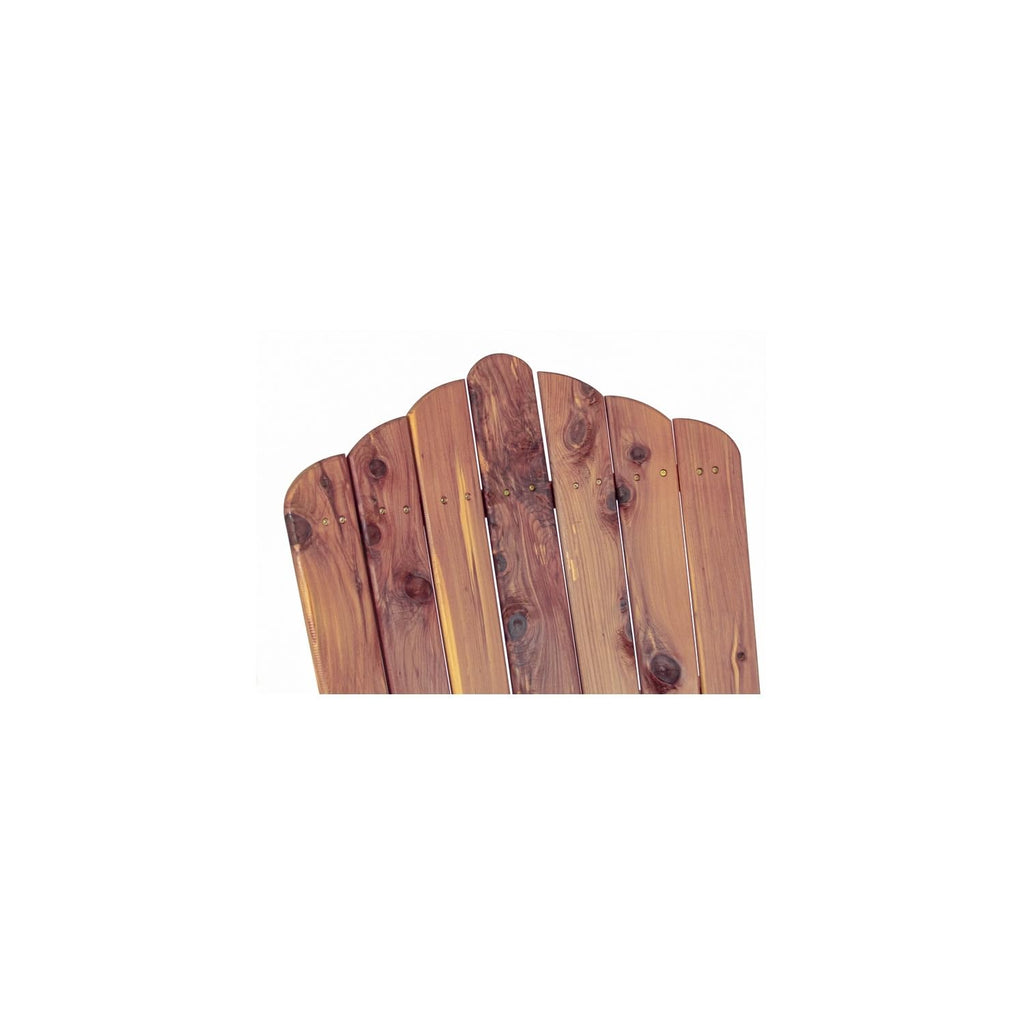 Cedar Stationary Chair Fan-Back Adirondack Style P722324