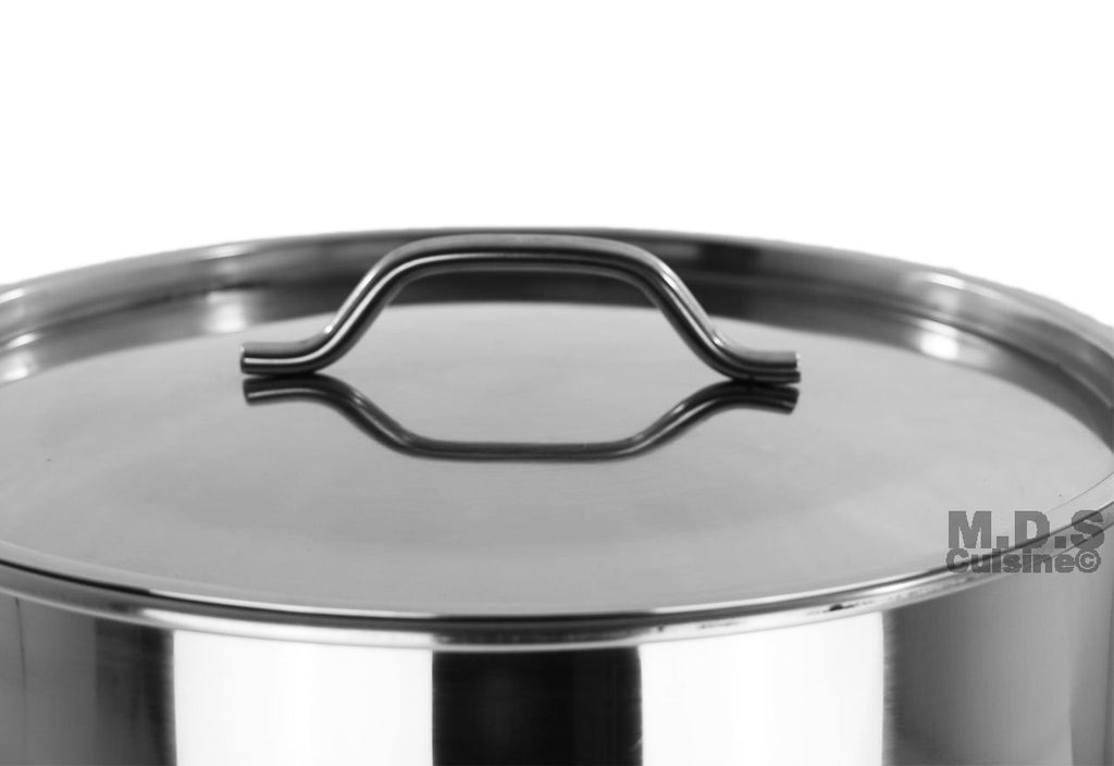 40QT Stainless Steel Stock Pot with Lid C107700