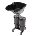 Portable ABS Shampoo Basin with 2 Water Buckets, Electric Pump and Drain Hoses K247970