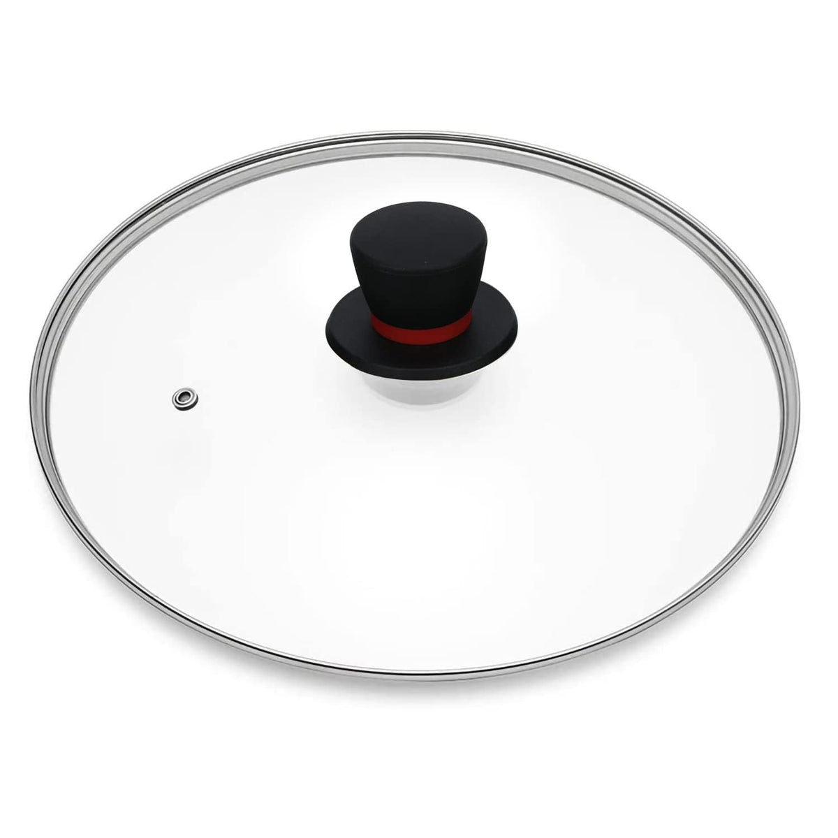 12 Inch Tempered Glass Lid with Steam Vent K198