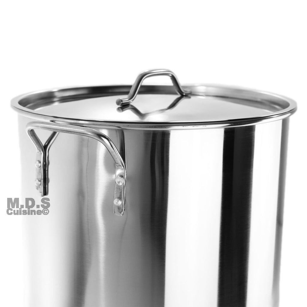40QT Stainless Steel Stock Pot with Lid C107700