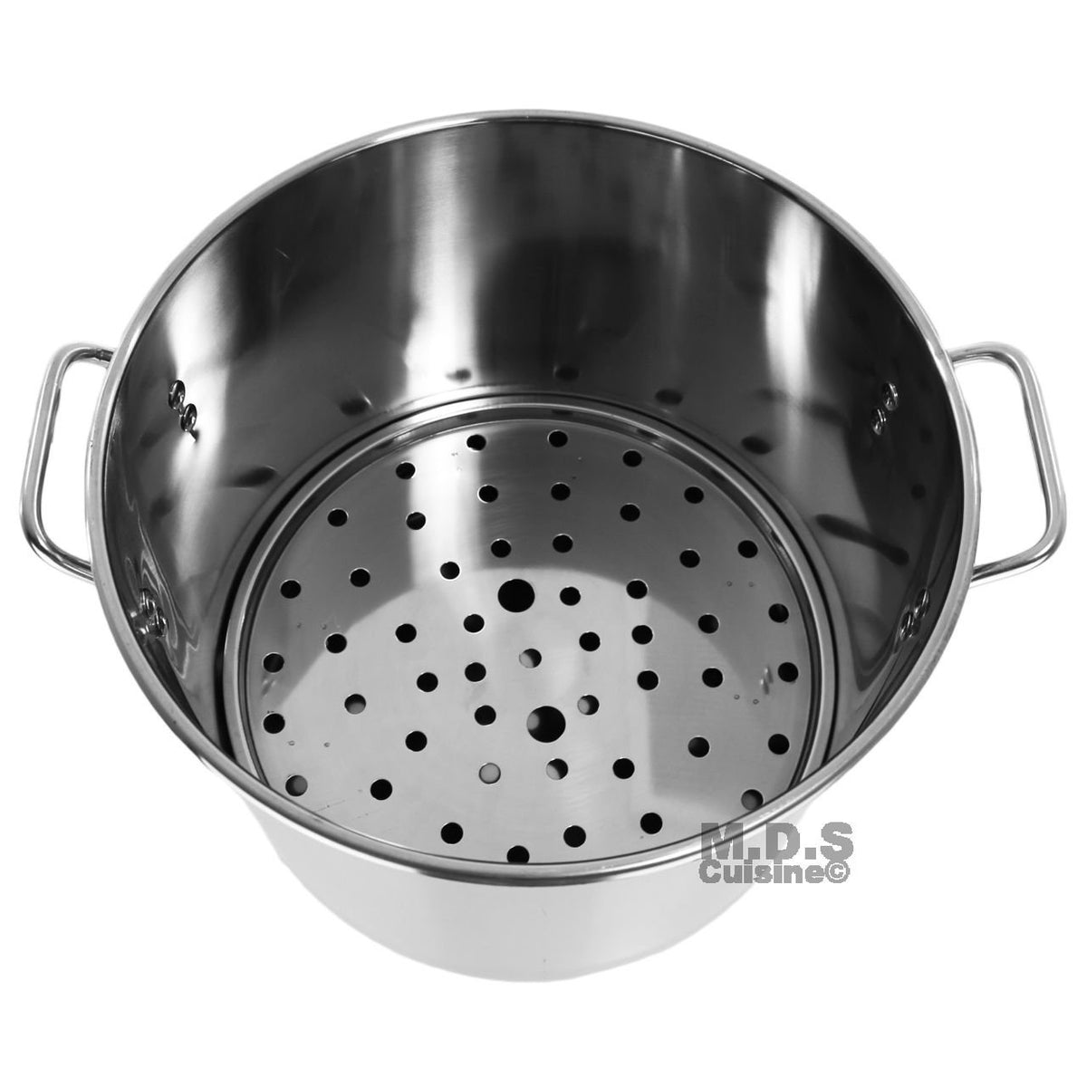 40QT Stainless Steel Stock Pot with Lid C107700
