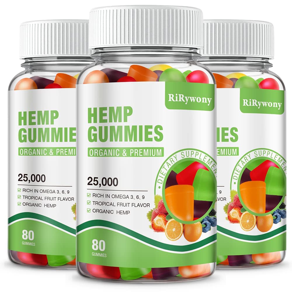 Hemp Gummies 3 Packs 240 Counts K383042