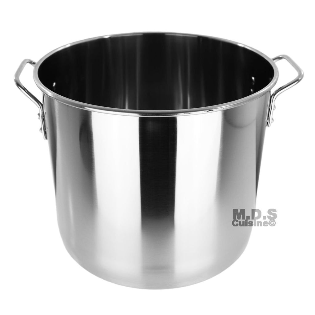 40QT Stainless Steel Stock Pot with Lid C107700