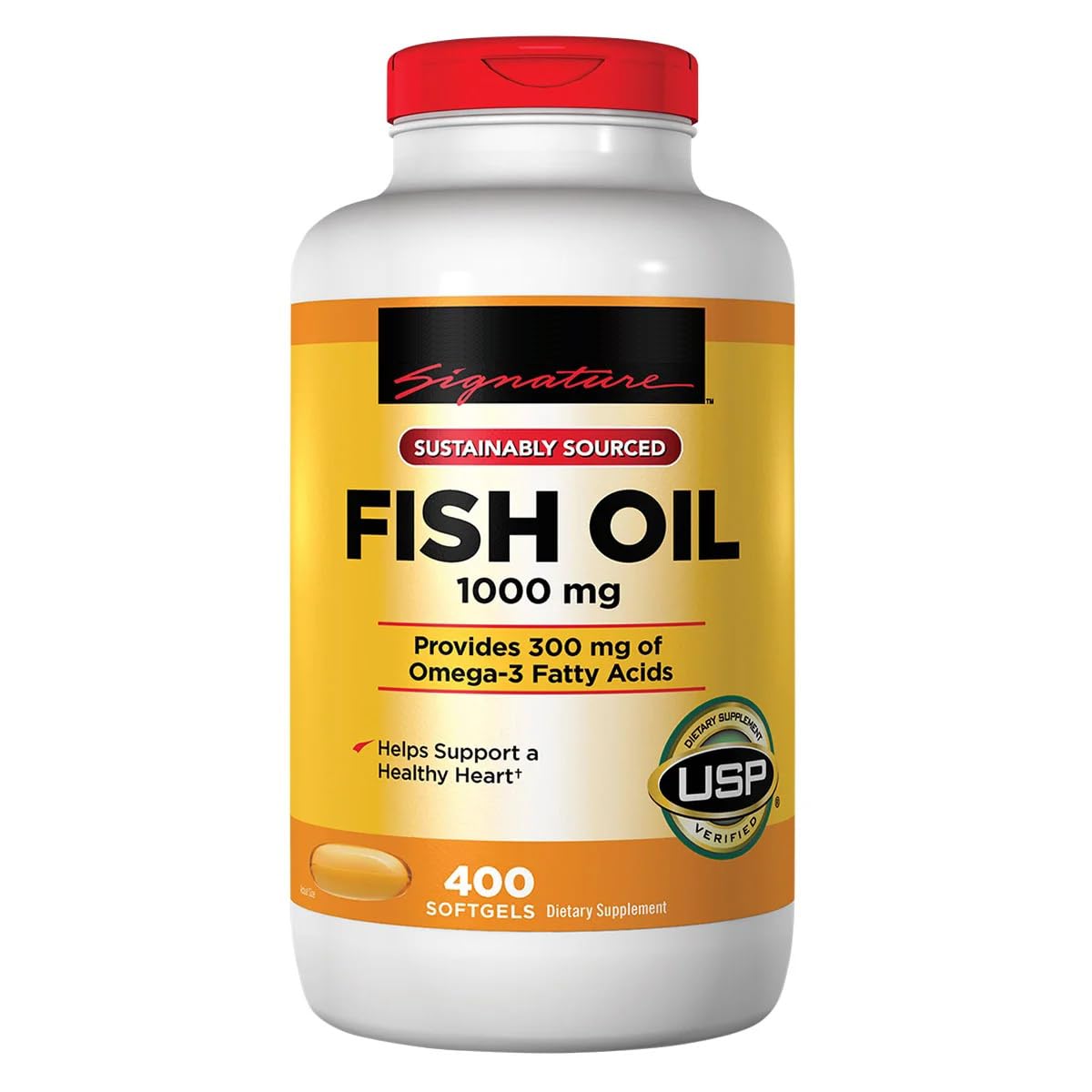 Fish Oil 1000 mg 400 Softgels L275166