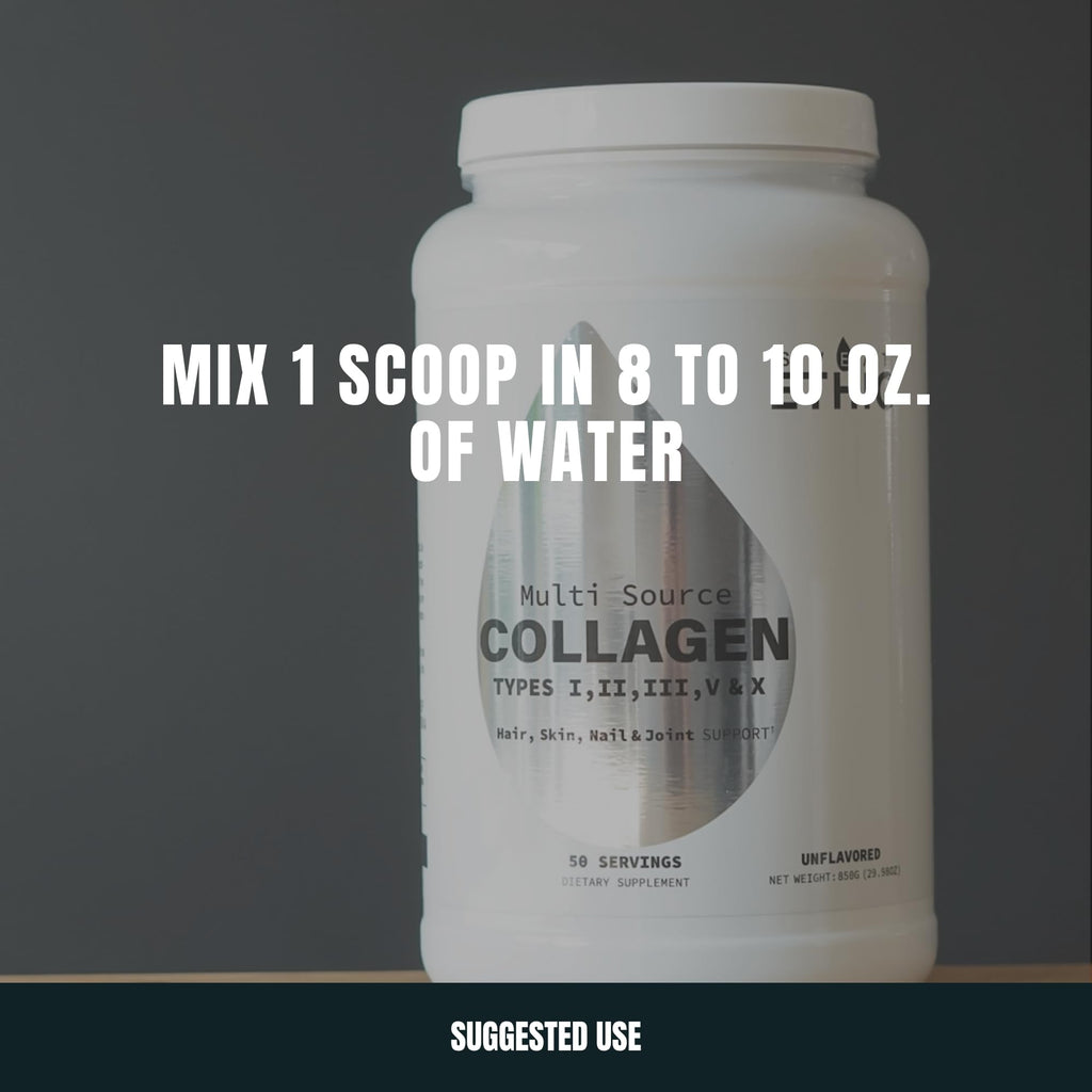 Unflavored Hydrolyzed Collagen Peptides Powder N804