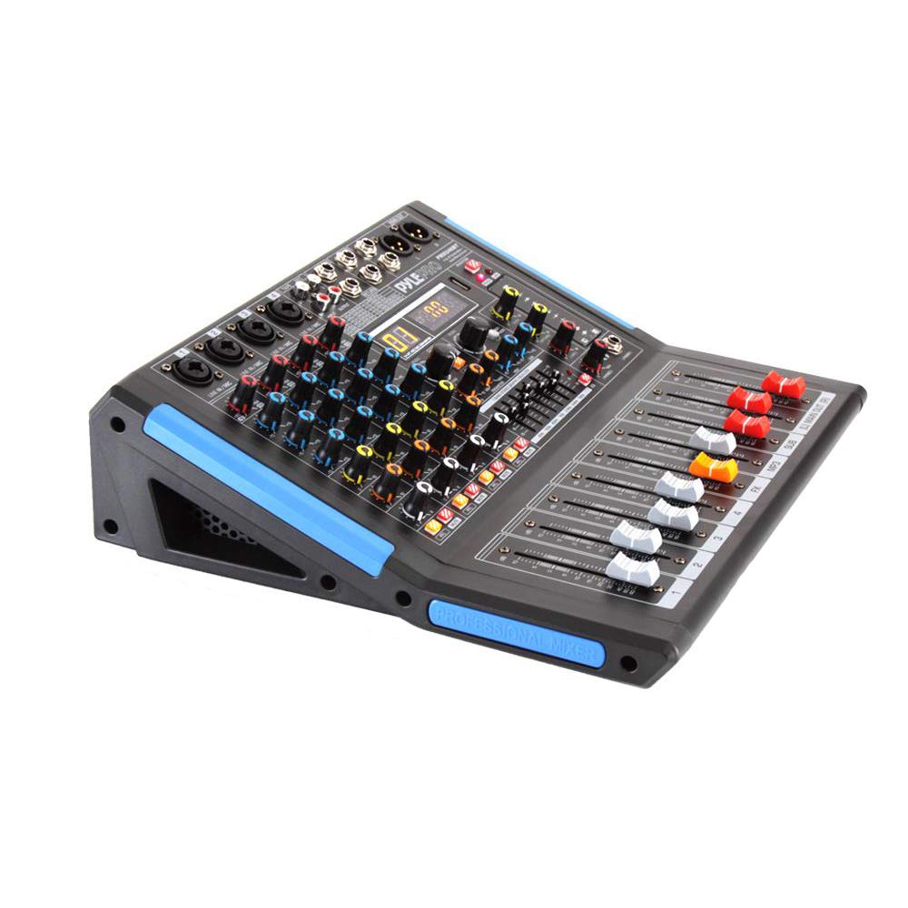 4-Channel Bluetooth Audio Mixer with USB and XLR Y82460
