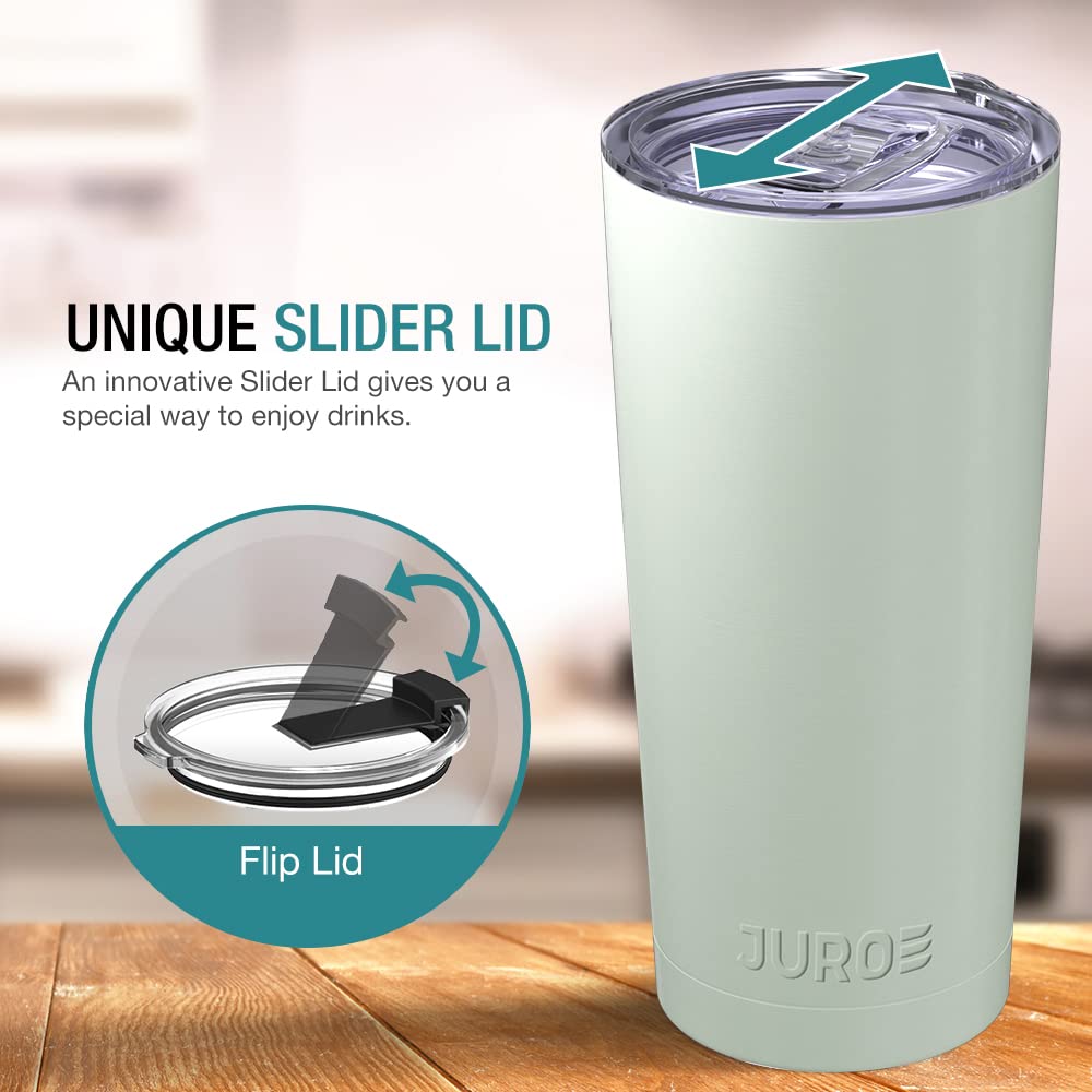 20 oz Stainless Steel Vacuum Insulated Tumbler with Lid and Straw T723164