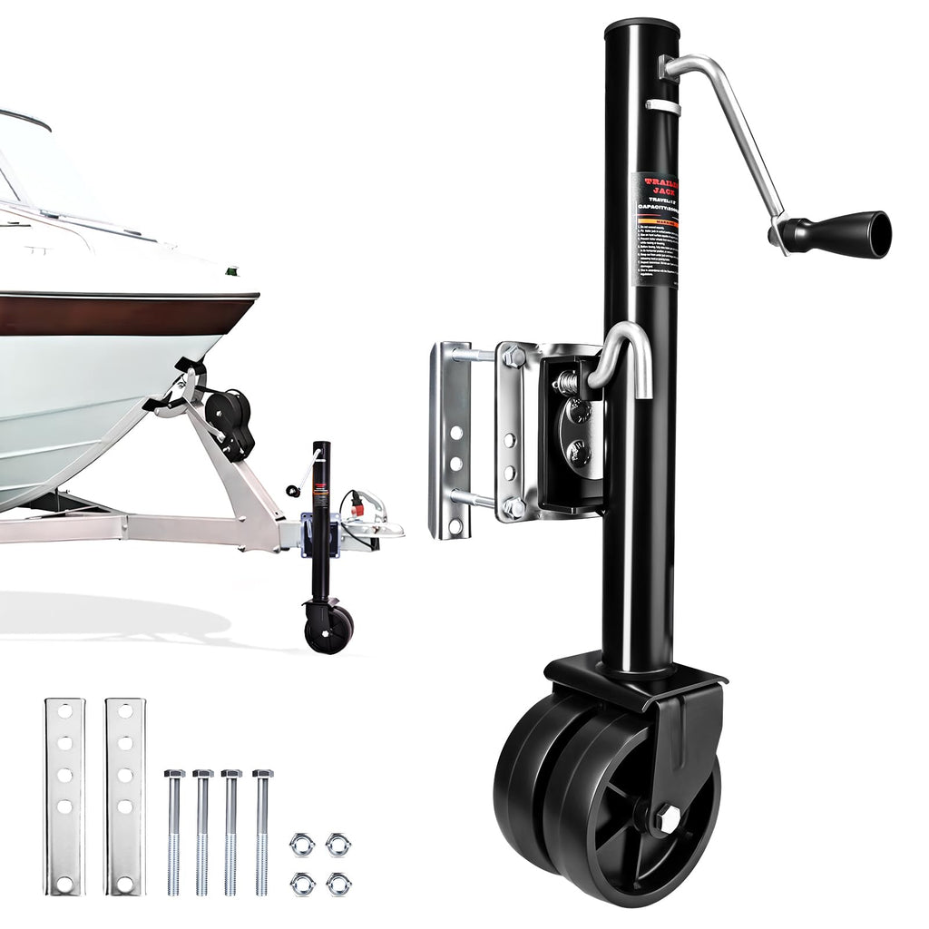2000 lbs Dual Wheel Trailer Jack R9711
