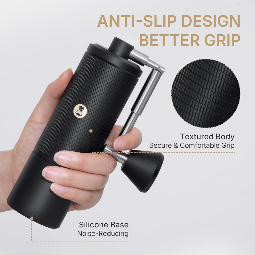 Manual Coffee Grinder with Conical Burr Portable Hand Coffee Grinder N608594
