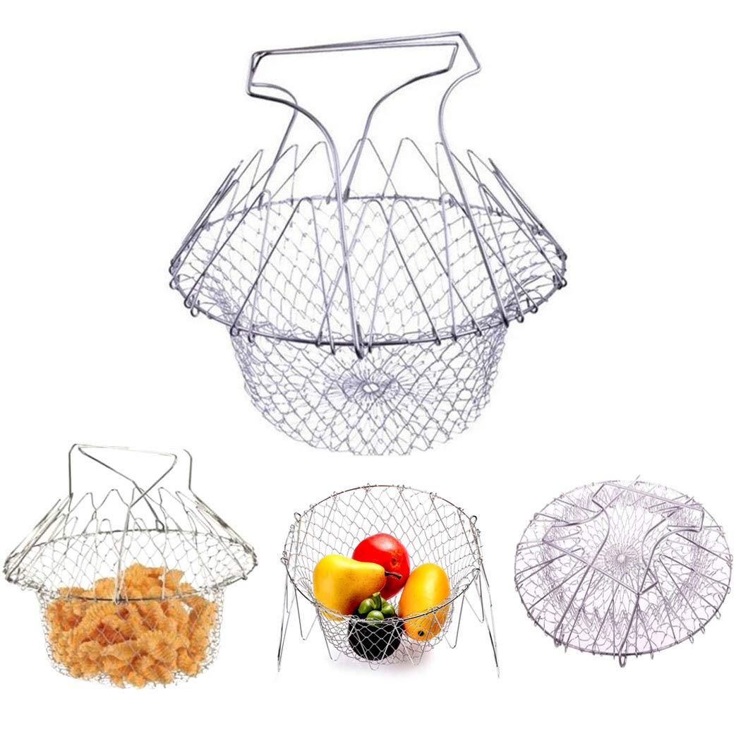 304 Stainless Steel Deep Fry Basket P904293