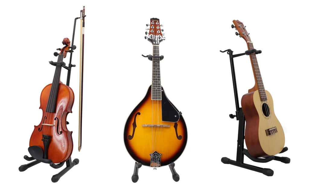 Adjustable Portable Folding Metal Violin Stand Q935432