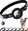 Breakaway Reflective Cat Collar with Air Tag Holder W993
