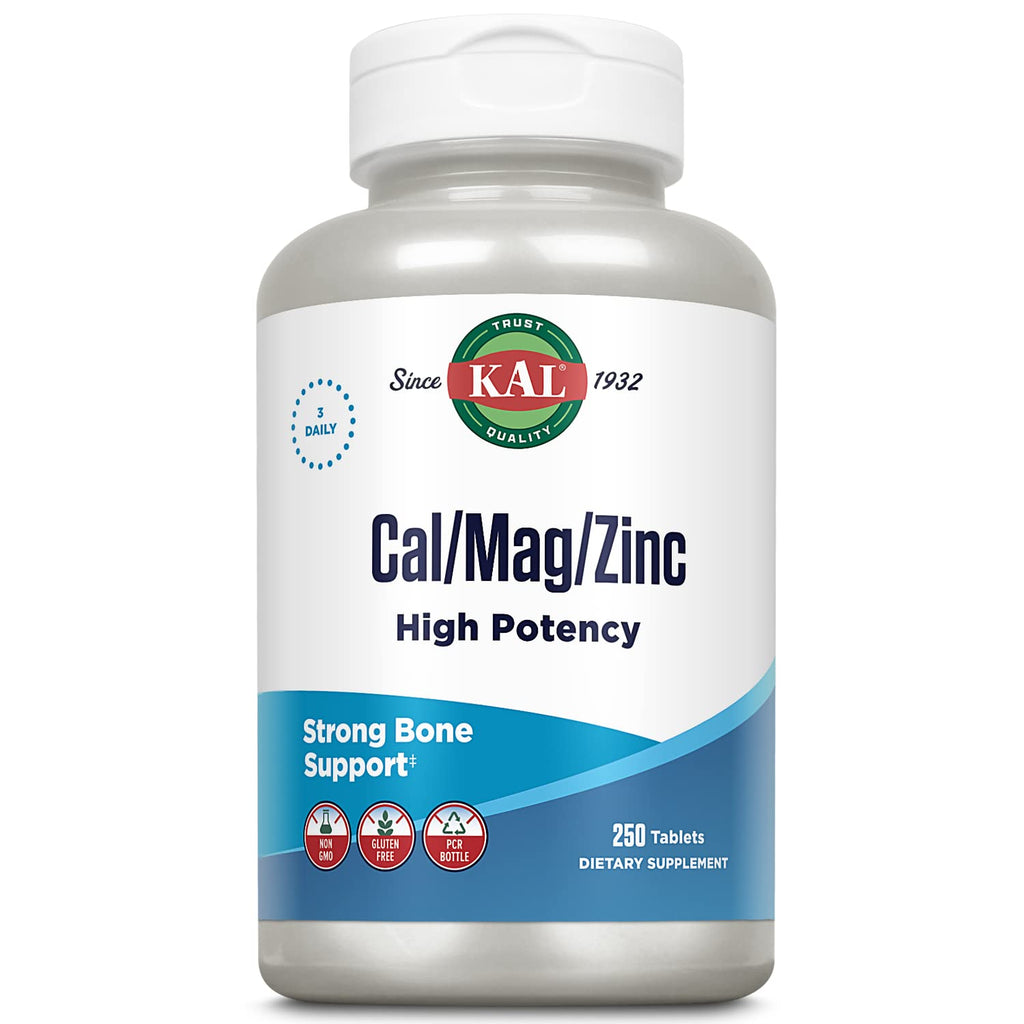Cal Mag Zinc Supplement 250 Tablets I831640