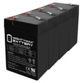 6V 4.5AH Replacement Battery 4 Pack M315