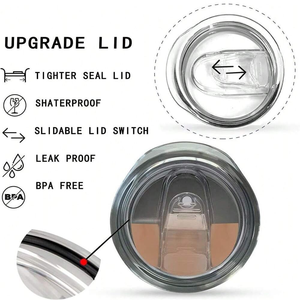 20oz Stainless Steel Insulated Tumbler with Lid & Straw K72406