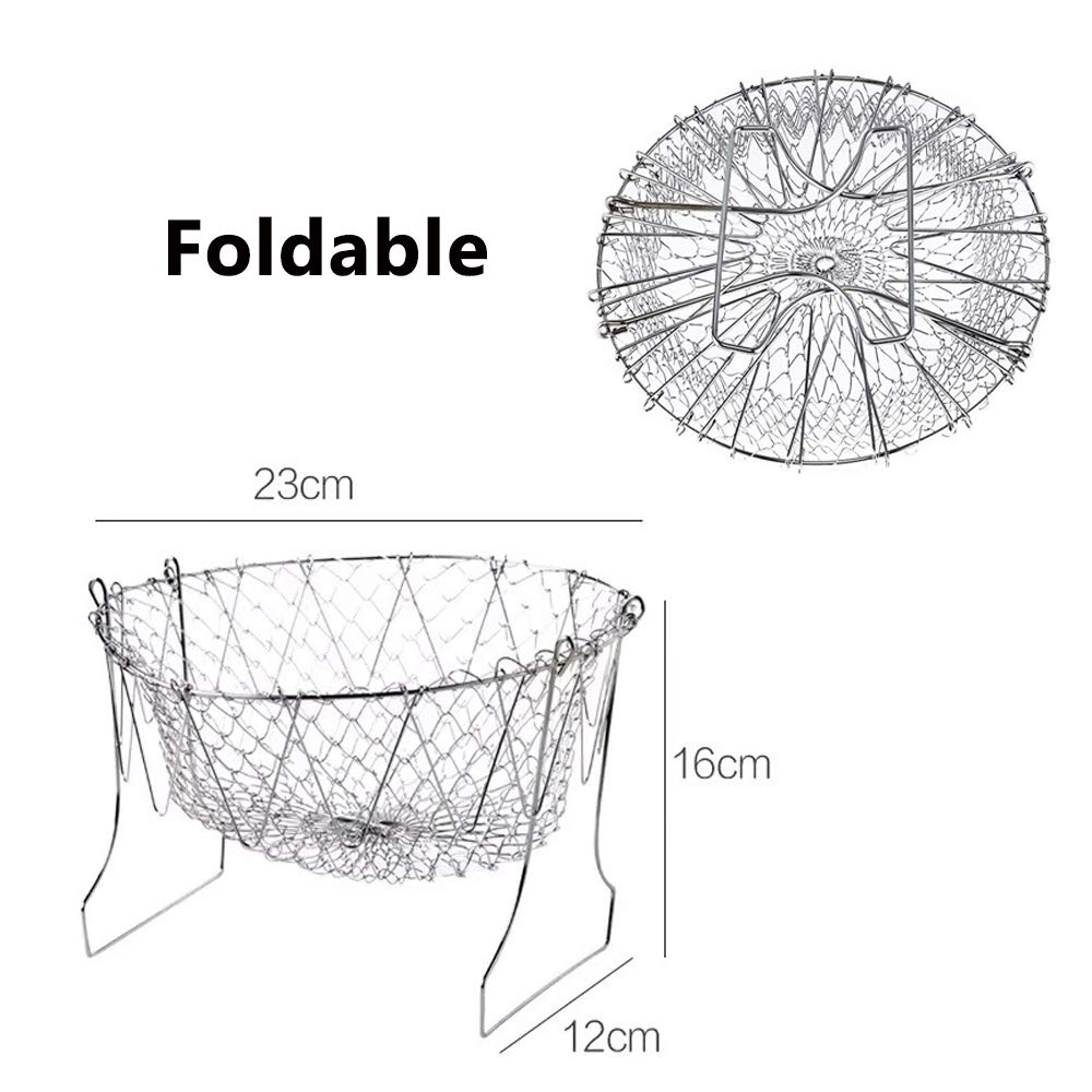 304 Stainless Steel Deep Fry Basket P904293