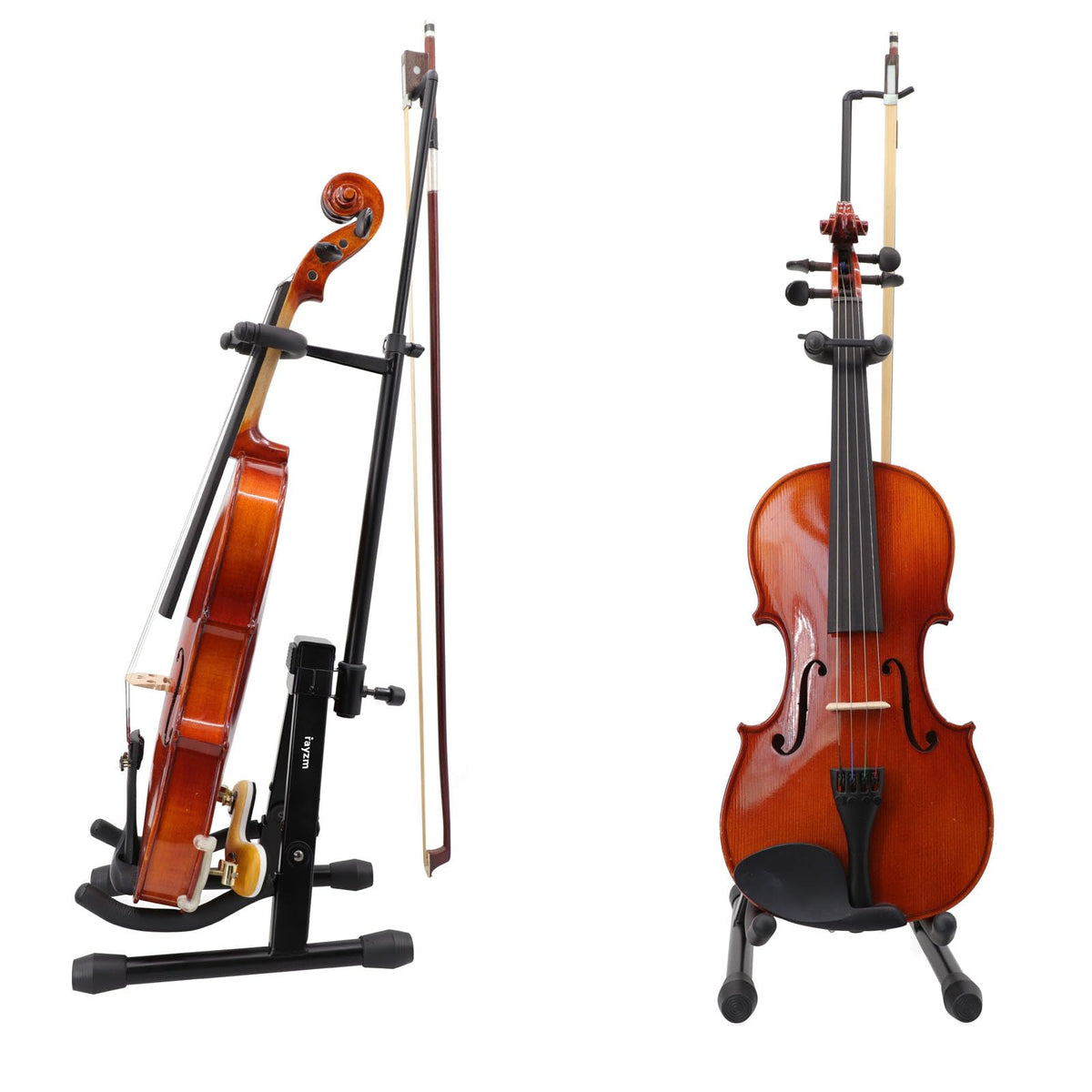 Adjustable Portable Folding Metal Violin Stand Q935432