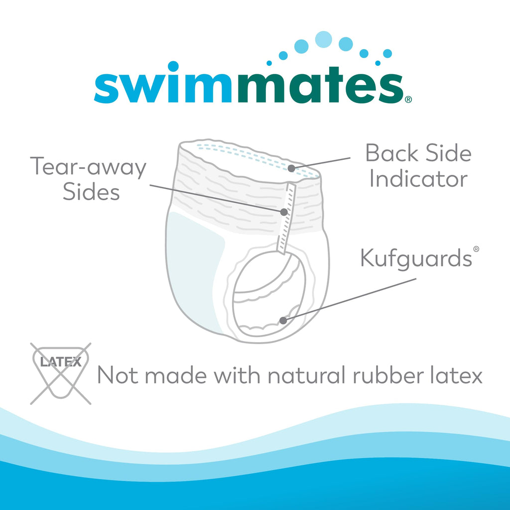 Disposable Adult Swim Diapers 2XL 12 Ct G359582
