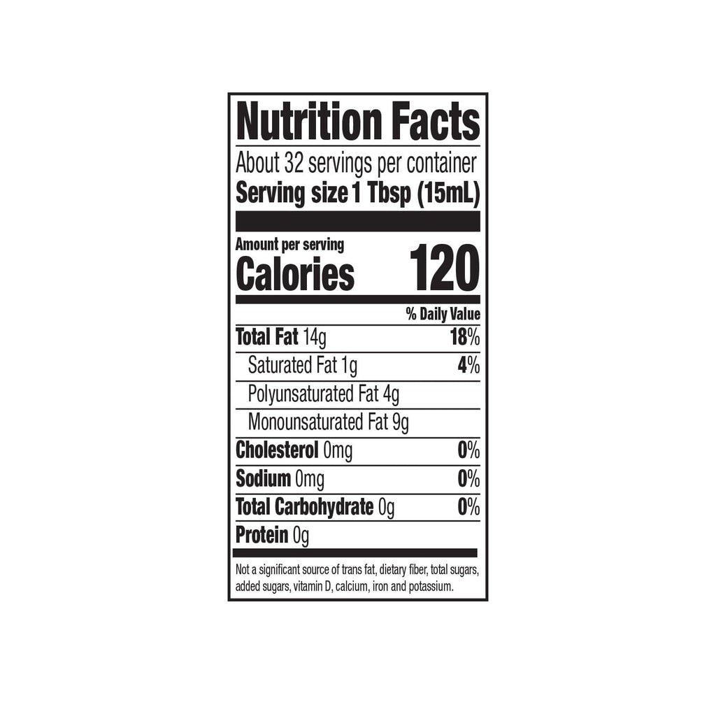 Organic Refined Canola Oil, 16 oz W812