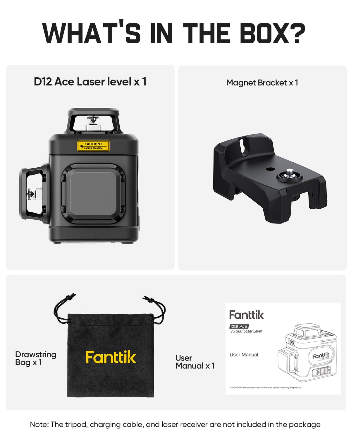 Laser Level 3x360° 16 Lines Self-Leveling K259836