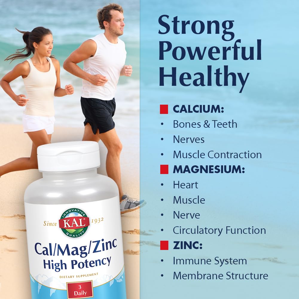 Cal Mag Zinc Supplement 250 Tablets I831640