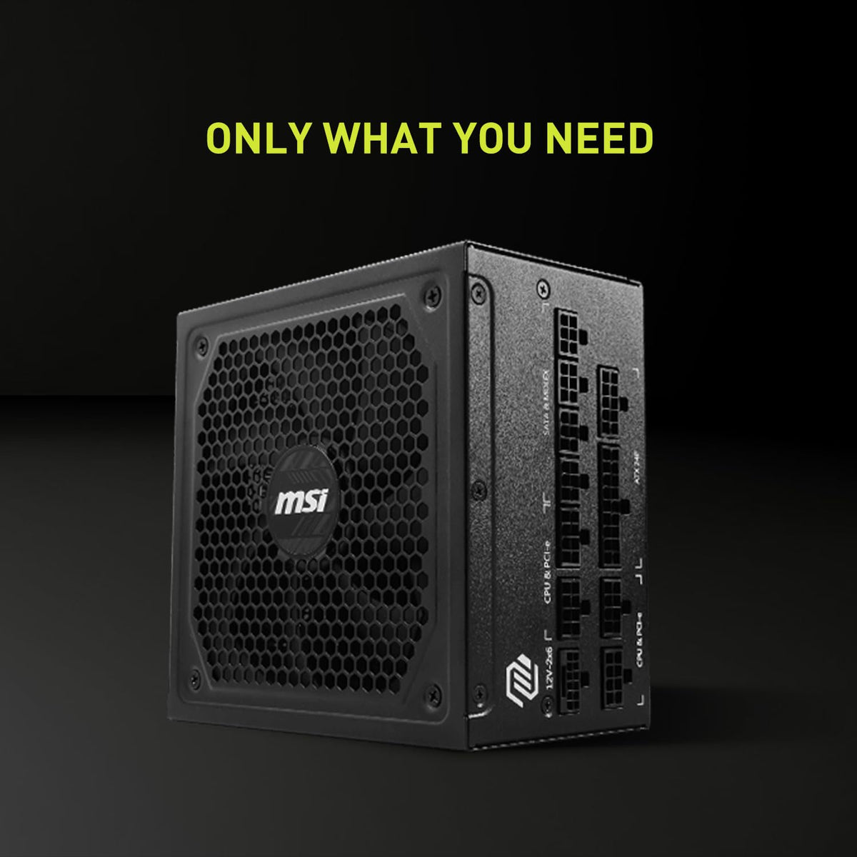 Fully Modular Compact 1000W Power Supply, 80+ Gold B4441