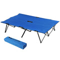 2 Person Folding Camping Cot with Carry Bag I980