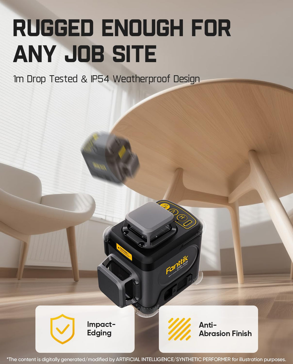Laser Level 3x360° 16 Lines Self-Leveling K259836
