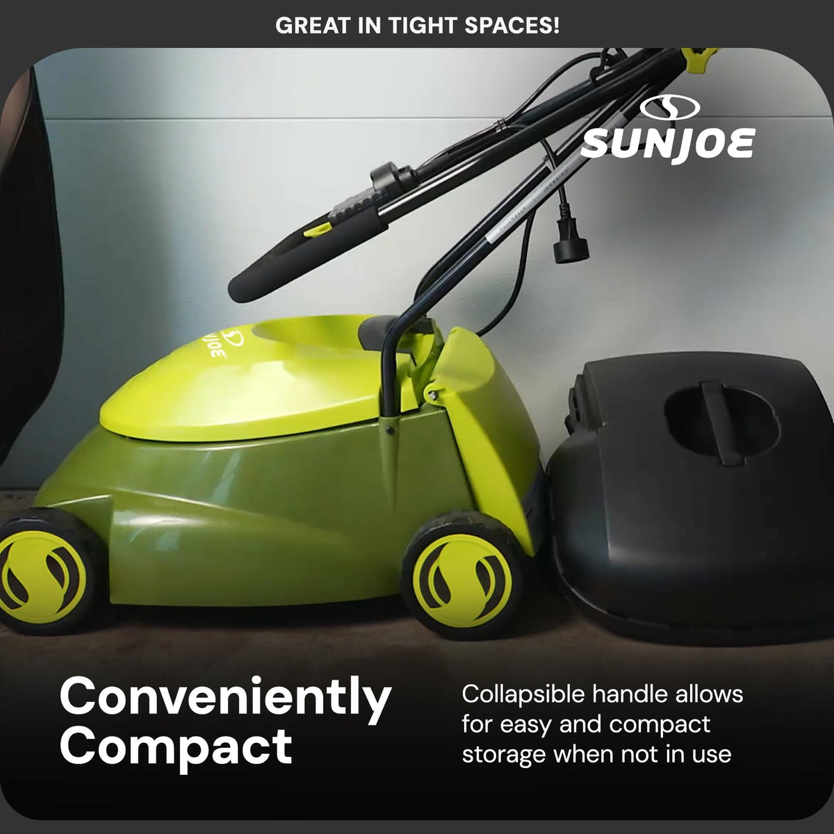 14-Inch 12-Amp Electric Lawn Mower with 10.6-Gallon Bag E523