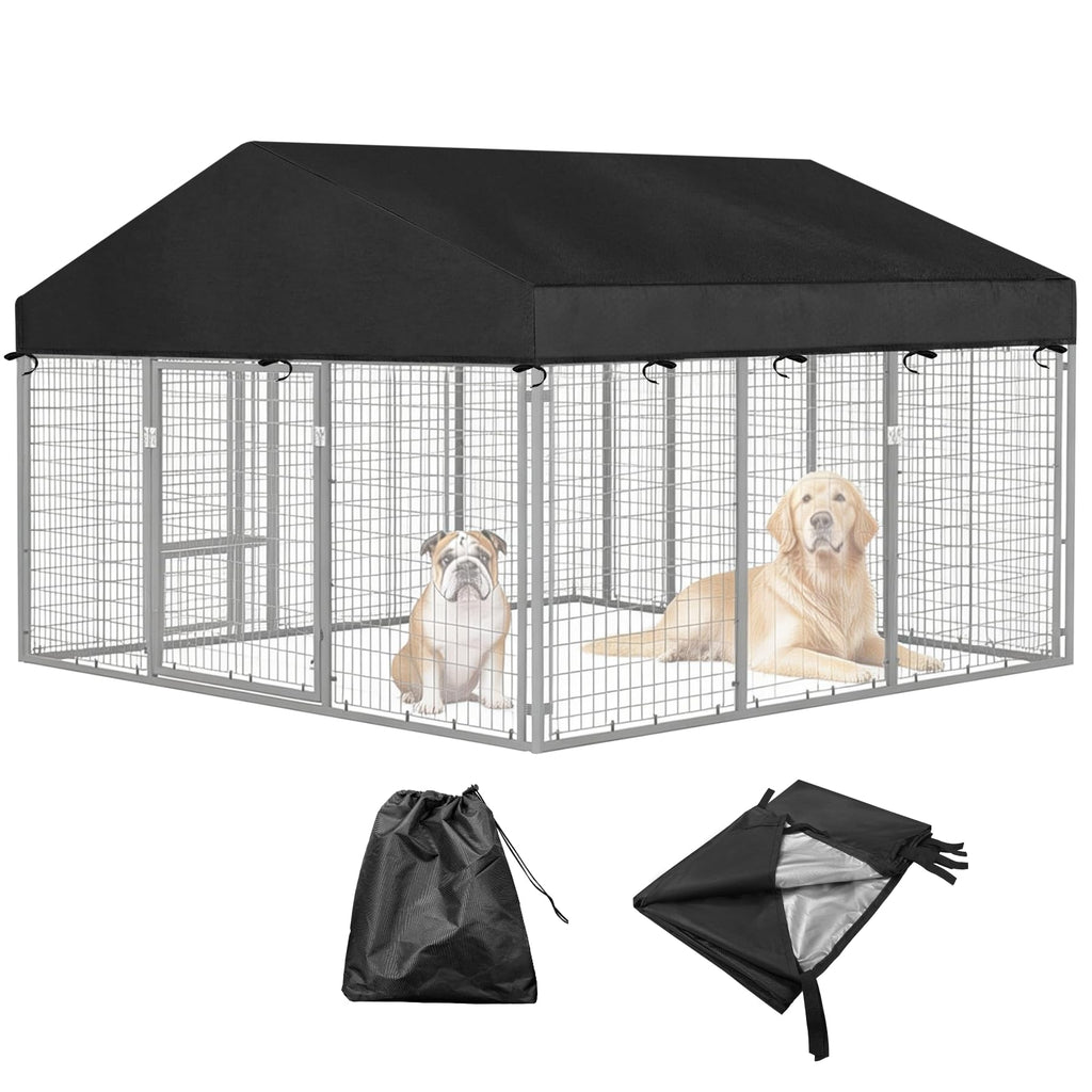 10' x 10' Waterproof 600D Oxford Dog Kennel Cover I569