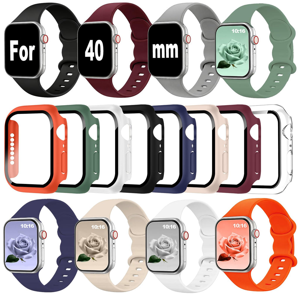 8 Pack Watch Screen Protector Silicone Band I830866