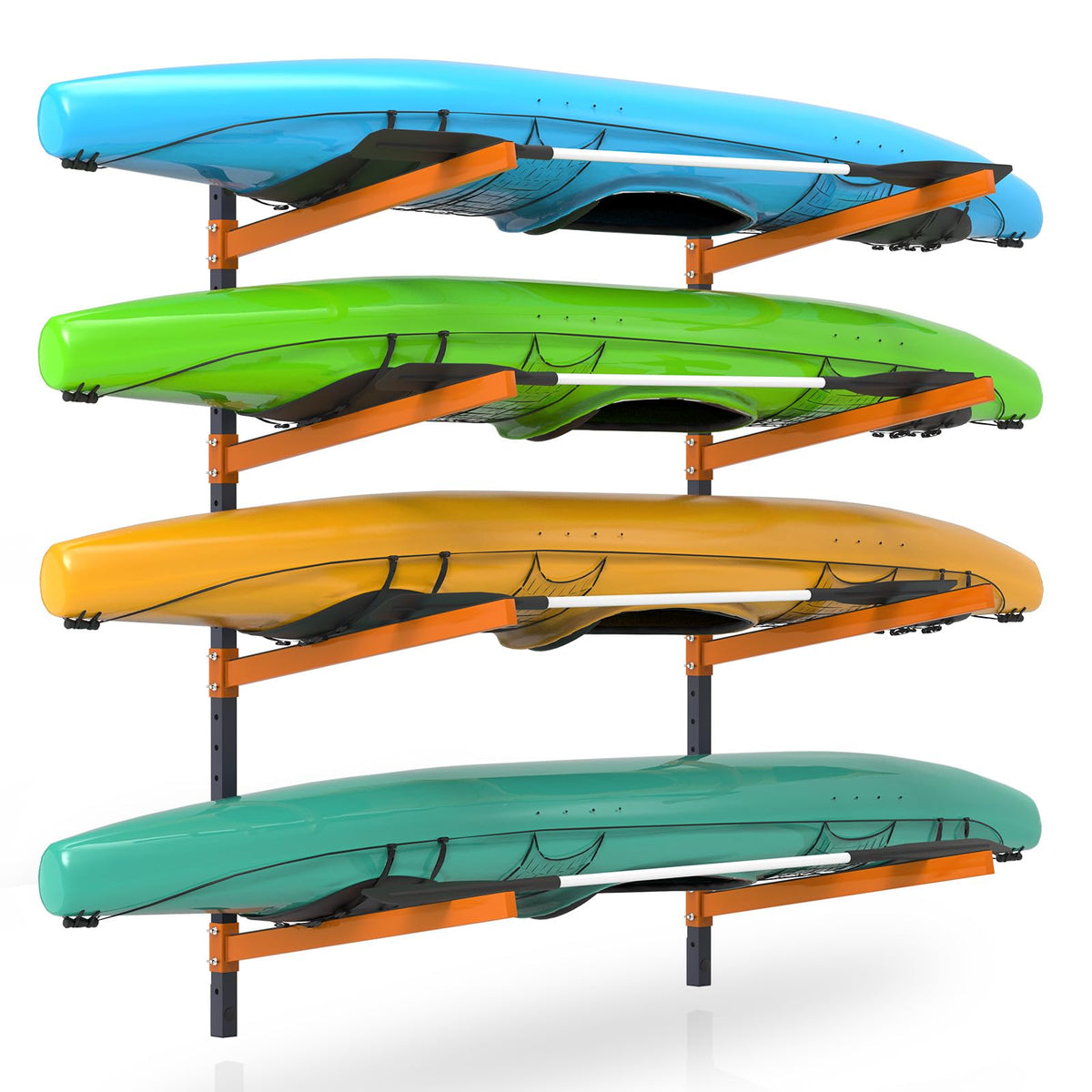 Wall Mount Adjustable Kayak Storage Rack L895