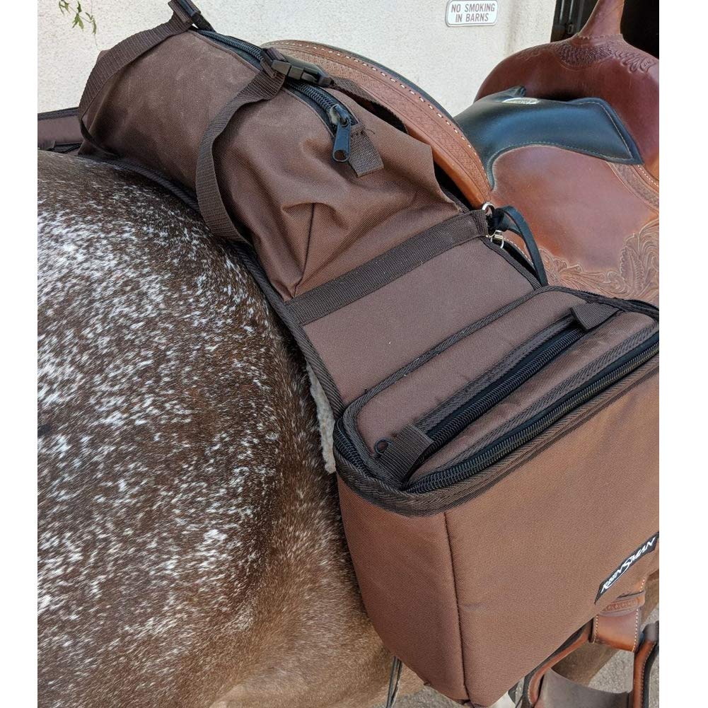 Insulated Leakproof Saddle Bag with Cantle Bag and Straps Z4795