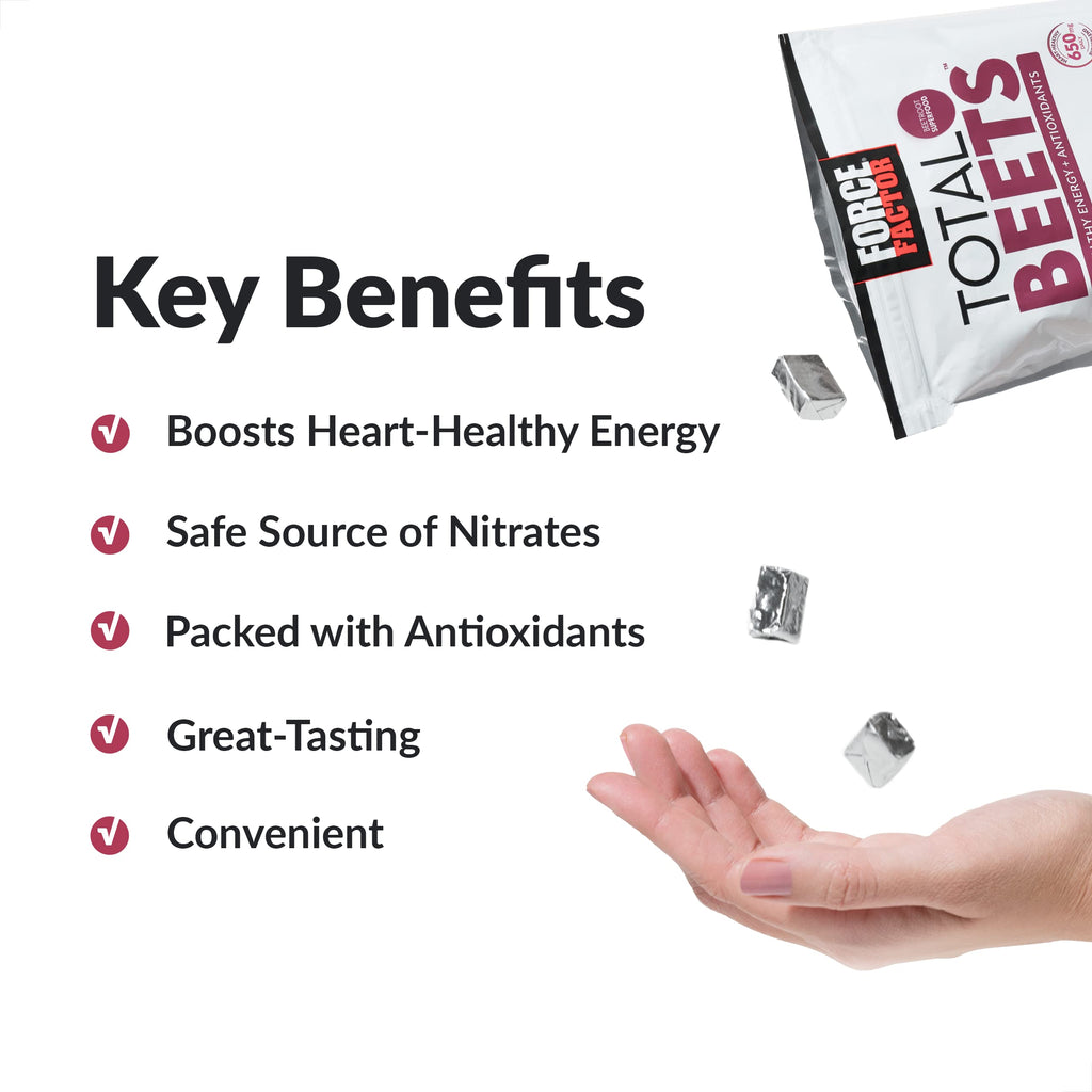 Beetroot Chews and B12 Gummies, 90 Count Cherry Flavor Q272