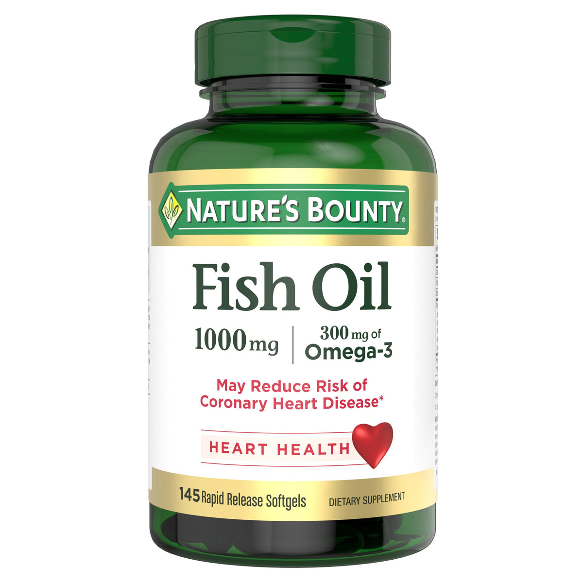 Fish Oil 1000mg 145 Count B9749