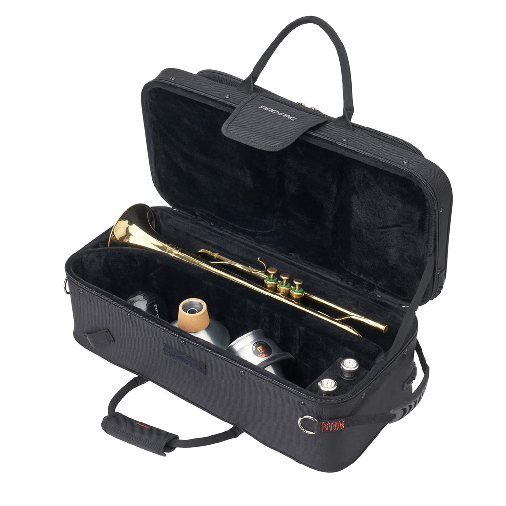 Black Trumpet Rectangular Case with Mute Storage Compartment I76954