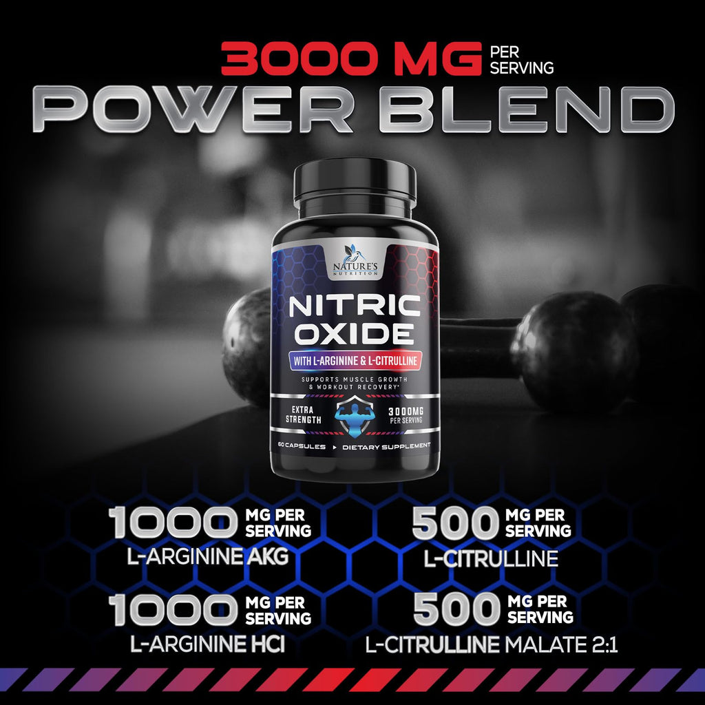 Nitric Oxide Booster 60 Capsules B36073