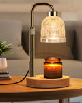 Candle Warmer Lamp with Timer, Gold H459636