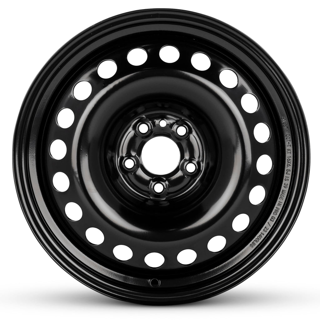 16 Inch Painted Black Car Wheel E324868